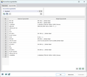 Beispiel für die Konvertierung von externen Querschnitten in standardisierte Querschnitte mit Hilfe der Dlubal-Funktion "Stäbe generieren".