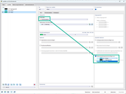 Simulation von Windlasten auf Strukturen mit optionalen Stabummantelungen.