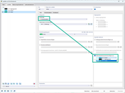 Simulation von Windlasten auf Strukturen mit optionalen Stabummantelungen.