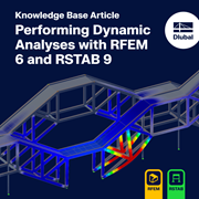 Erläuterung der Funktionen und Add-Ons zur dynamischen Analyse in RFEM 6 und RSTAB 9, zur Veranschaulichung der genauen Durchführung komplexer Simulationen.