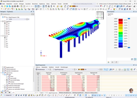 Eigenform, verformt bei dynamischer Modalanalyse (© Axial Structural Solutions)