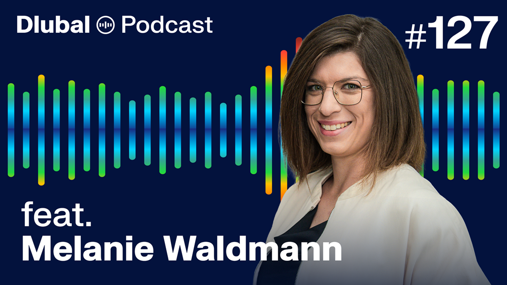 Dlubal Podcast Folge 127 mit Melanie Waldmann. Interessante Einblicke von Expertin Melanie Waldmann.
