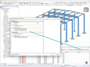 Excel-Einstellungen zum Import und Export von Struktur- und Lastdaten über eine API.
