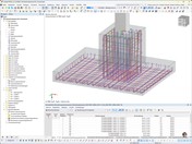 Köcherfundamentbemessung mit RFEM-Add-On für Betonfundamente mit glatten oder rauen Seiten. Praktische Anwendung zeigt Vielfalt der Optionen.