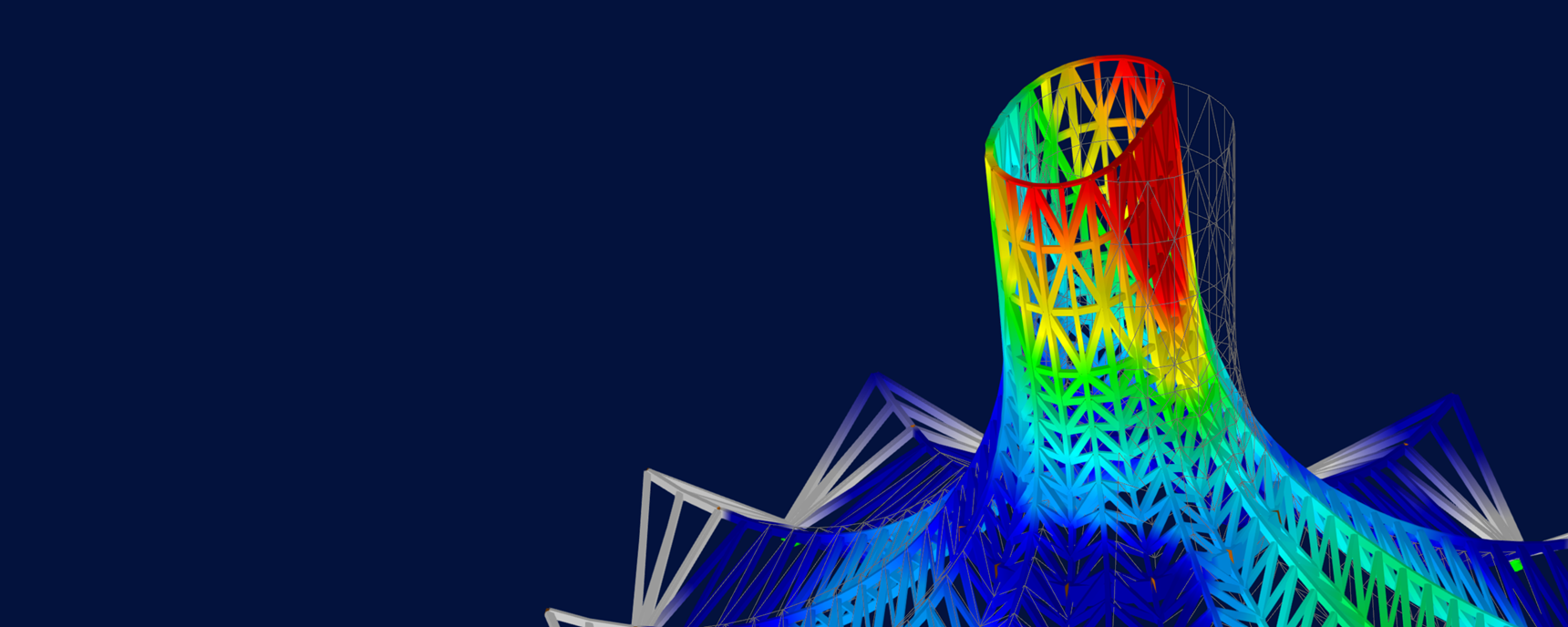 Visualisierung der Holzbemessung im Rahmen eines Projekts unter Verwendung von RFEM 6.