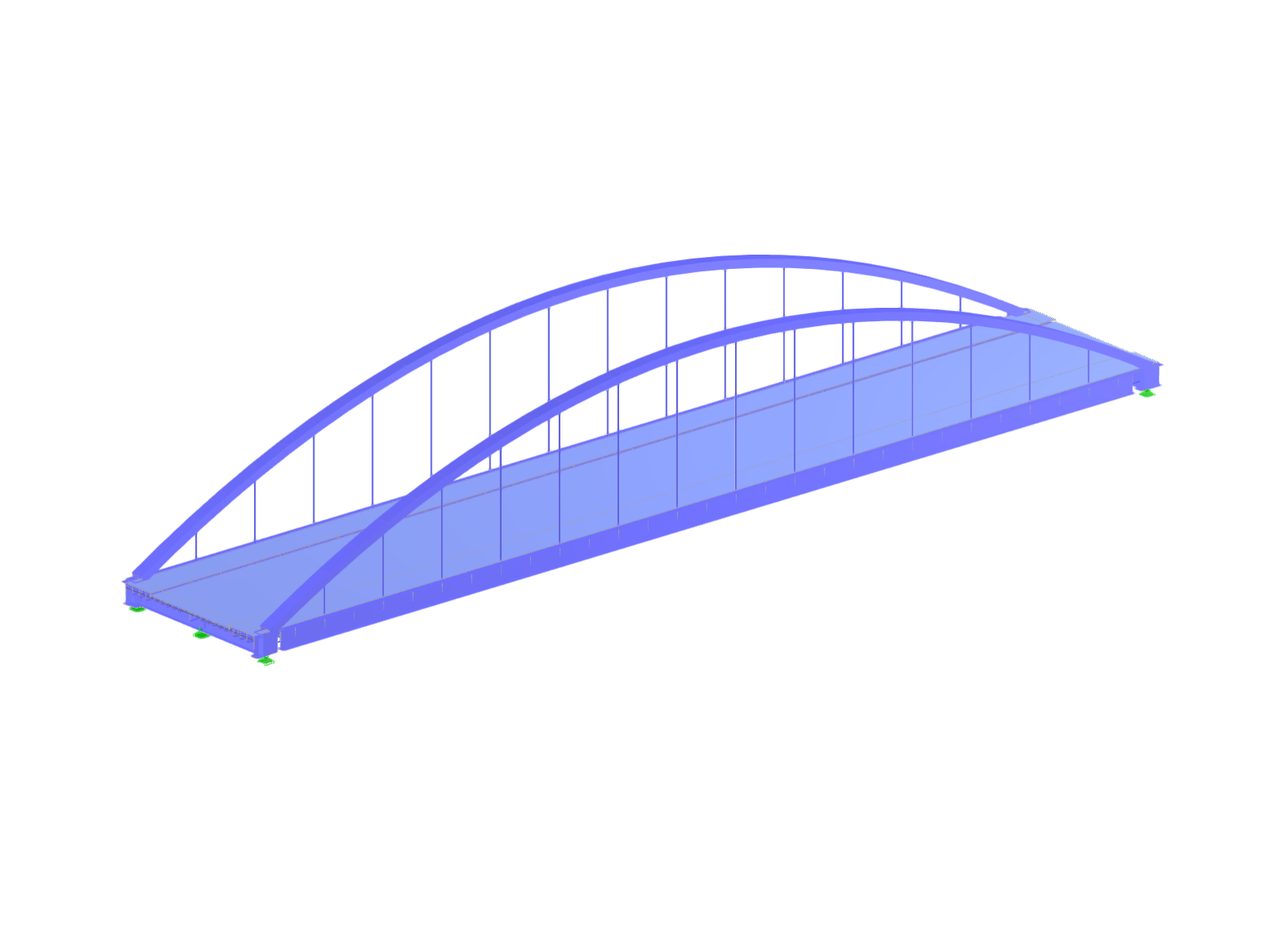 Eine beeindruckende Stahlbrücke, die Ingenieurkunst und Design vereint.