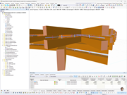 Detailansicht einer komplexen Dachkonstruktion von Bohllinger+Grohmann, die technische Präzision und innovatives Engineering zeigt. ©