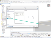 Benachbarte Objekte werden mit starren Kopplungen verbunden und Einstellungen für die Suche festgelegt.