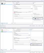 Manuelle Zuordnung für Import von Koeffizienten elastischer Lagerung | Boden-Bauwerk-Interaktion | Bettungskoeffizienten und Lastkombination