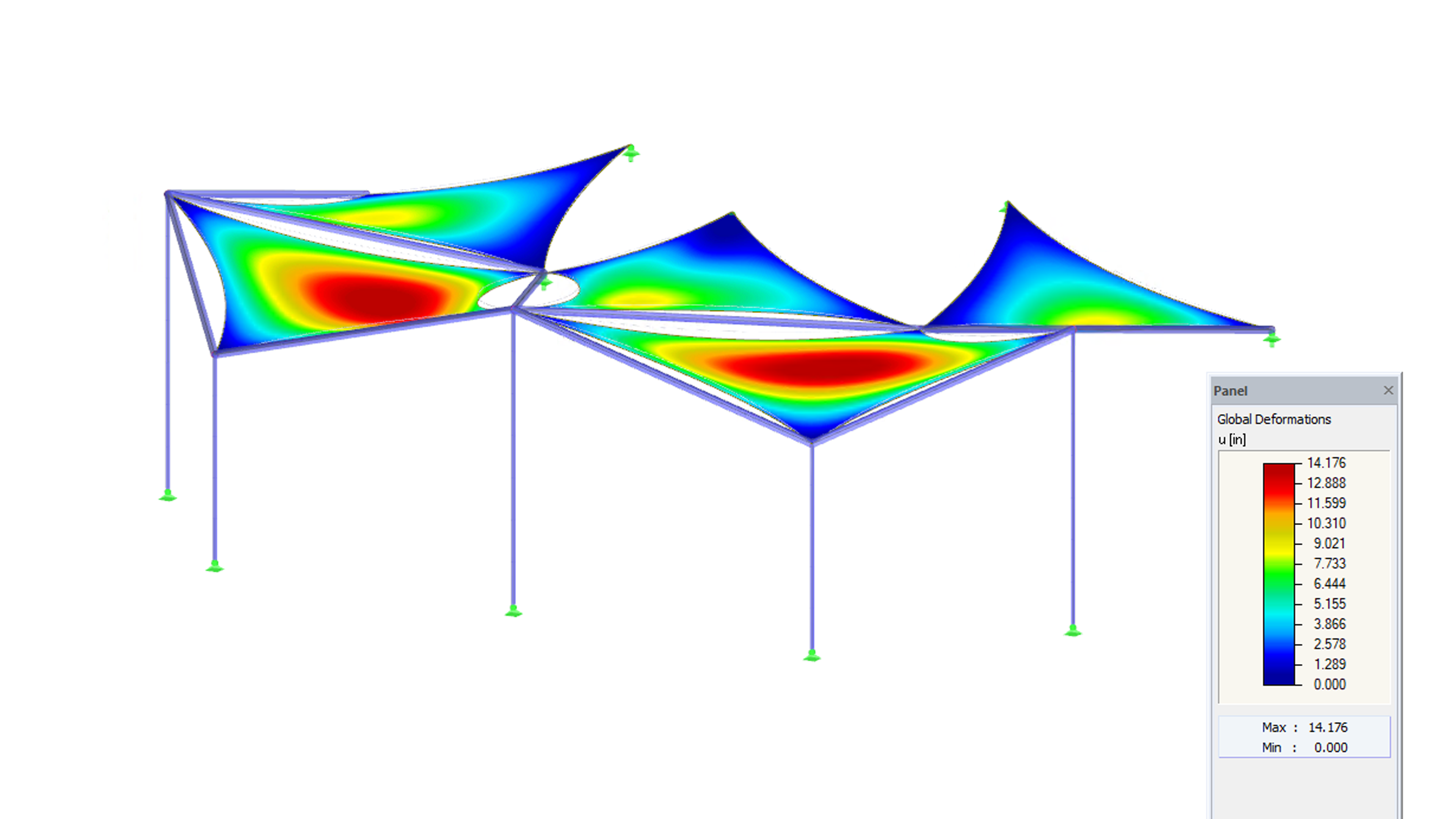 Komplexe, gebogene Oberflächengeometrien in planare Segmente umwandeln mit dem Cutting Patterns Add-on.