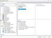 Export der Analyseergebnisse einer Spanngliedberechnung in eine XLSX-Datei.