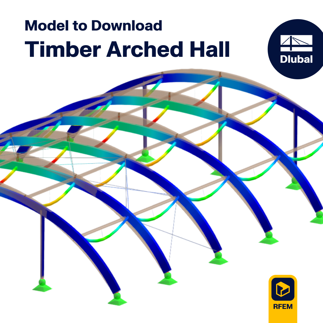 Modell einer Holzbogenhalle, das ein nachhaltiges und ästhetisches Design für vielseitige Anwendungen demonstriert.