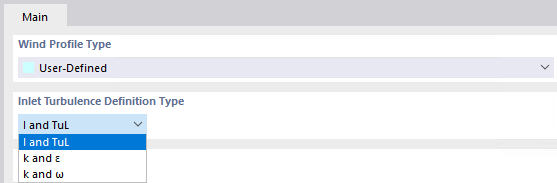 Definitionstyp der Anströmturbulenz