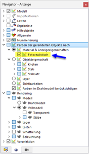 Texturen ein- und ausschalten