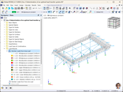 Konstanter Winddruck auf einer zum Boden montierten Solaranlage in RFEM 6. Lastszenario und Systemeffizienz zur Optimierung getestet.