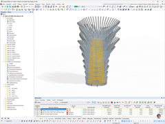 3D-Modell aus Aluminiumrohren, entworfen von CRAFT Engineering Studio, dargestellt in einer realistischen Weise.
