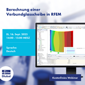 Berechnung einer Verbundglasscheibe in RFEM