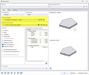 Dicke und Material definieren