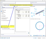 Bemessungseigenschaften eines Stabes aktivieren