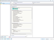 Option Vorbemessung für Stahlanschluss in der Festigkeitskonfiguration im Detail erläutert.