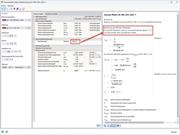 Das Bild zeigt die Überprüfung der Querschnittsklasse vor der Berechnung der kritischen Bauteiltemperatur in RFEM 6 - Add-On Stahlbemessung, Brandschutzkonfiguration.