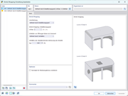 Shrink-Wrapping-Vernetzung und ihre Anpassung bei Windanalysen in RFEM zur Steuerung der Oberflächenbeschaffenheit.