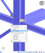 Kontextmenü zur Erstellung von Anmerkungen