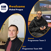 Our new colleagues, Igor and Matvei