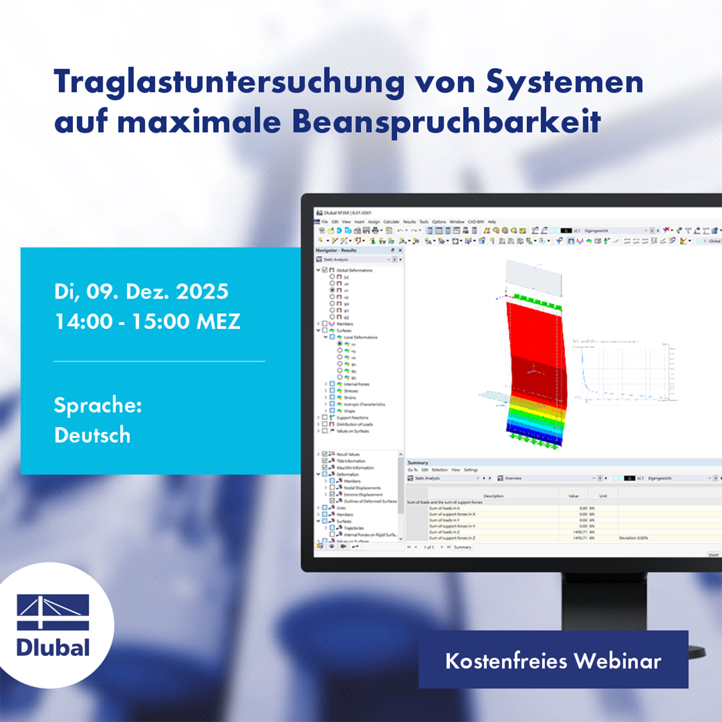 Traglastuntersuchung von Systemen auf maximale Beanspruchbarkeit