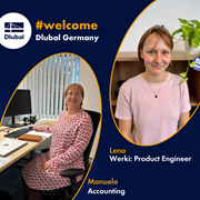 New colleagues Lena and Manuela