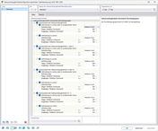 Dialog 'Gebrauchstauglichkeitskonfiguration bearbeiten' für Stahlbemessung nach AISC 360