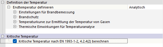 Kritische Temperatur berechnen