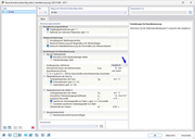 Dialog für die Brandschutzkonfiguration in der Stahlbemessung zur Festlegung kritischer Stahltemperaturen