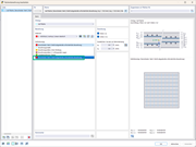 Flächenbewehrung im Betonbemessungs-Add-On mit Berechnungsdetails zur erforderlichen Bewehrung.