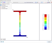 Spannungen im Querschnitt darstellen