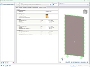 Darstellung der Definition von Klimalasten auf eine Isolierglasscheibe für Bauprojekte.