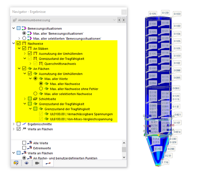 Nachweise mit Ausnutzungen