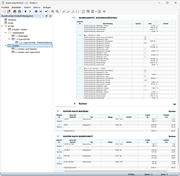 Ausdruckprotokoll mit Daten der Kostenschätzung