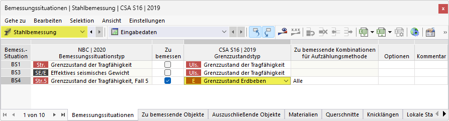 Bemessungssituation und Grenzzustand
