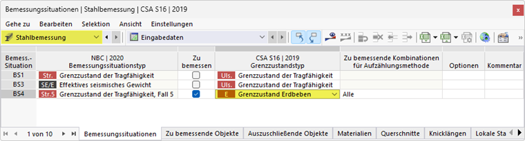 Bemessungssituation und Grenzzustand