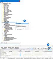 Dialog 'Globale Einstellungen' aufrufen