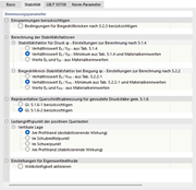 Register 'Stäbe | Stabilität' für Stahlbemessung nach GB 50005