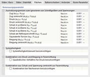 Register 'Flächen' für Holzbemessung nach EN 1995