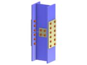 Modell 006137 | Stützenstoß mit nicht-tragenden außenliegenden Laschen