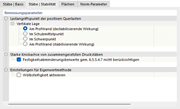 Register 'Stäbe | Stabilität' für Stahlbemessung nach CSA