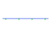 Diagramm eines Gerberträgers mit Gelenken in ungeraden Feldern und Kragarmenden, das die konstruktiven Merkmale der Tragwerksplanung demonstriert.