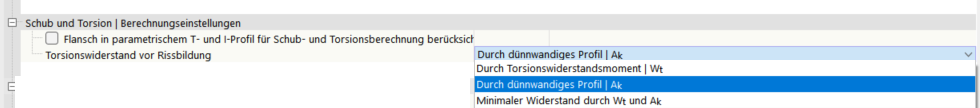 Torsionswiderstand Einstellung