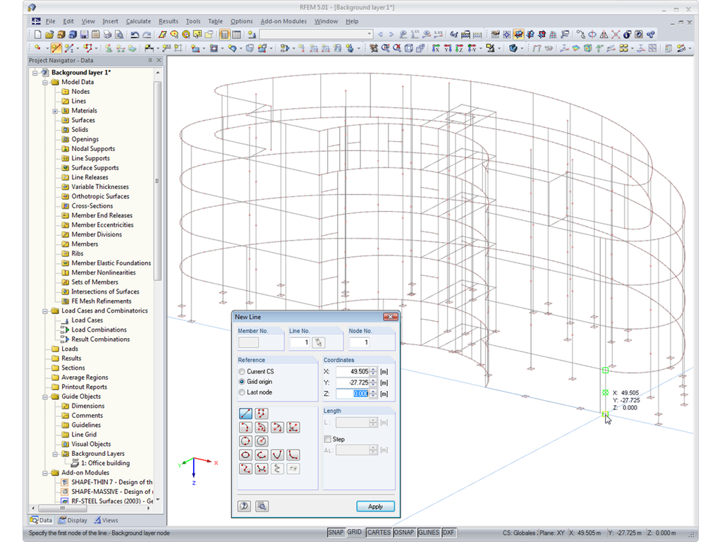 Using Background Layers