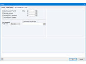 Detailed Settings for DXF Import
