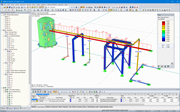 Display of Axial Forces in Pipelines in "Compression" Load Case